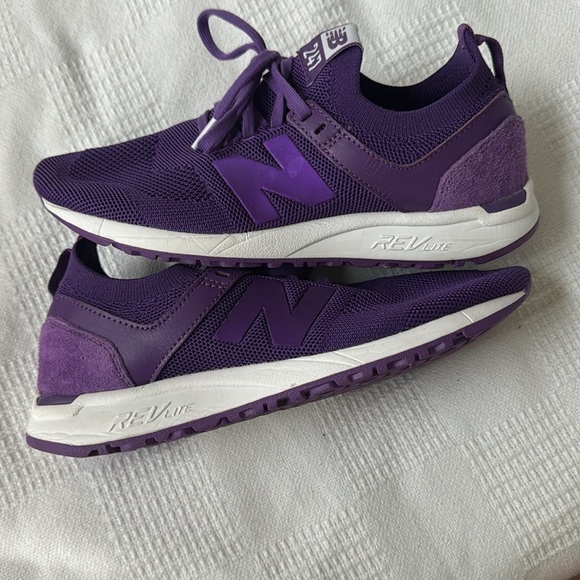 Purple New Balance 247 - Picture 2 of 7